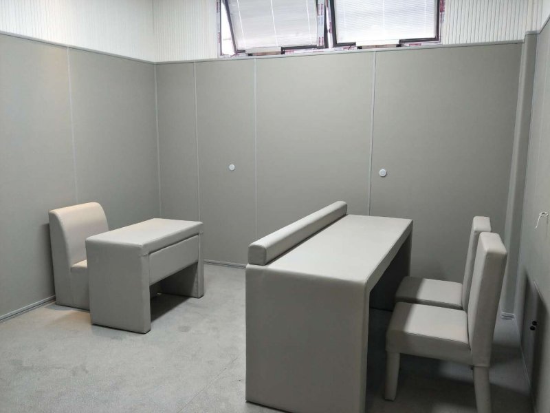 省級建設監(jiān)察委審訊室防撞軟案例圖