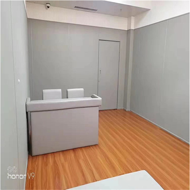 詢問室防撞軟包室內墻面建設方案