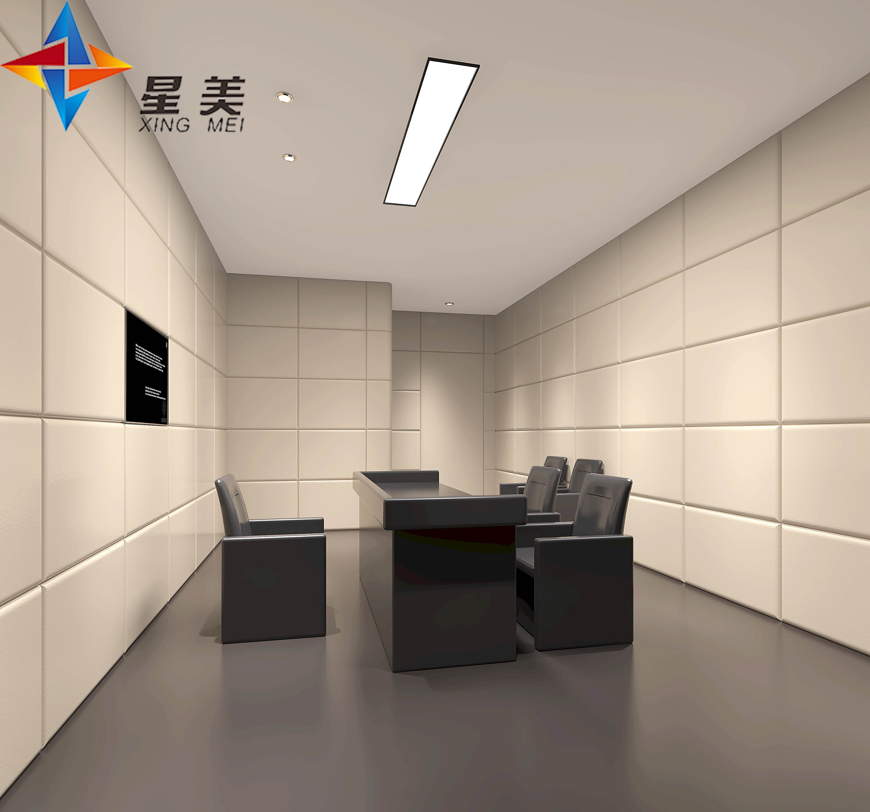 應(yīng)對突發(fā)沖撞事件？審訊室軟包新型裝飾材料安全指數(shù)提升90%